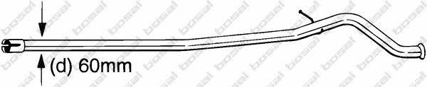 Bosal 889-179 Exhaust pipe, repair 889179: Buy near me at 2407.PL in Poland at an Affordable price!