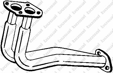 Bosal 736-541 Exhaust pipe 736541: Buy near me in Poland at 2407.PL - Good price!