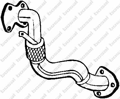 Bosal 737-263 Exhaust pipe 737263: Buy near me in Poland at 2407.PL - Good price!