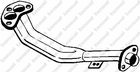 Bosal 737-351 Exhaust pipe 737351: Buy near me in Poland at 2407.PL - Good price!