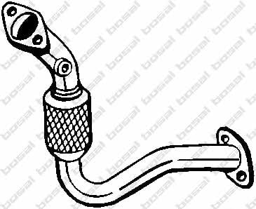 Bosal 737-441 Exhaust pipe 737441: Buy near me in Poland at 2407.PL - Good price!
