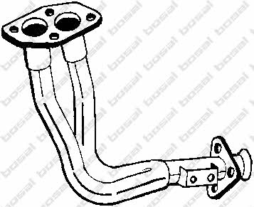 Bosal 741-059 Exhaust pipe 741059: Buy near me in Poland at 2407.PL - Good price!