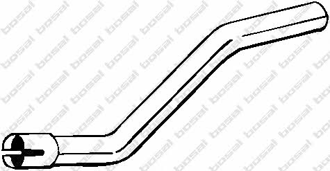 Bosal 750-019 Exhaust pipe 750019: Buy near me in Poland at 2407.PL - Good price!