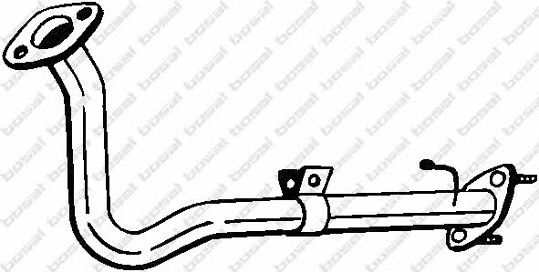 Bosal 751-153 Exhaust pipe 751153: Buy near me in Poland at 2407.PL - Good price!