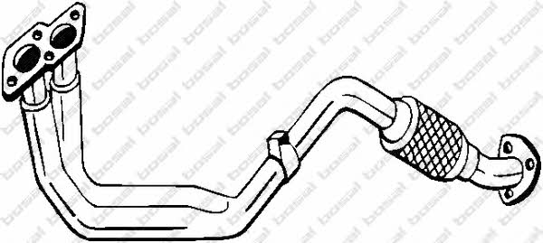 Bosal 753-299 Exhaust pipe 753299: Buy near me in Poland at 2407.PL - Good price!