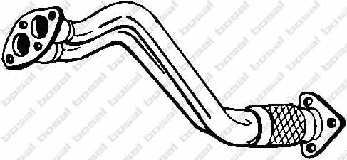 Bosal 753-307 Exhaust pipe 753307: Buy near me in Poland at 2407.PL - Good price!