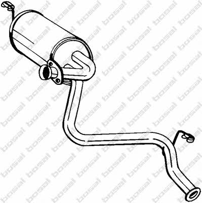 Bosal 210-841 Tłumik, część tylna 210841: Dobra cena w Polsce na 2407.PL - Kup Teraz!