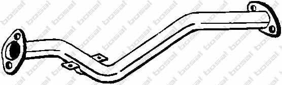 Bosal 834-451 Exhaust pipe 834451: Buy near me in Poland at 2407.PL - Good price!