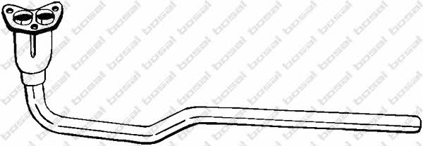 Bosal 837-291 Exhaust pipe 837291: Buy near me in Poland at 2407.PL - Good price!