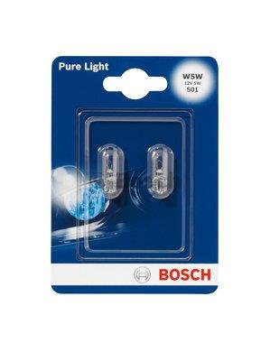 Лампа накаливания W5W 12V 5W Bosch 1 987 301 026