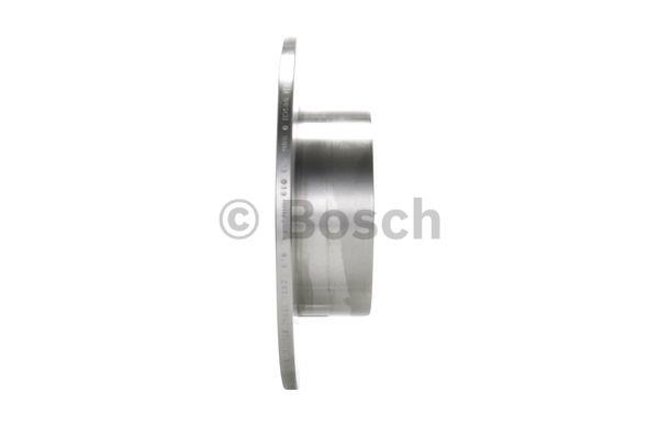 Bosch Rear brake disc, non-ventilated – price 96 PLN