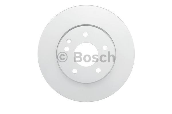 Bosch Диск гальмівний передній невентильований – ціна 119 PLN