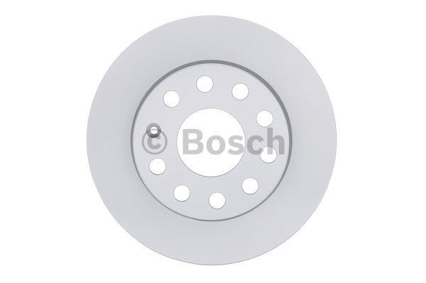 Rear brake disc, non-ventilated Bosch 0 986 479 099