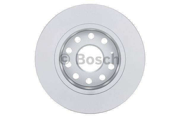 Bosch Диск гальмівний задній невентильований – ціна 96 PLN