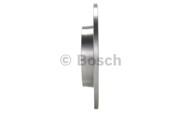 Rear brake disc, non-ventilated Bosch 0 986 479 170