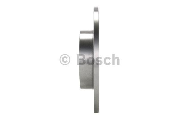 Bosch Диск гальмівний передній невентильований – ціна 99 PLN