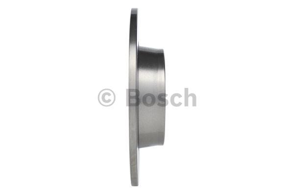Bosch Диск гальмівний задній невентильований – ціна 123 PLN