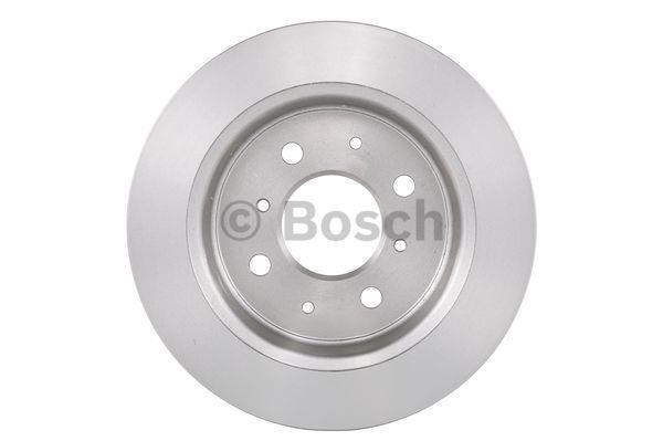 Rear brake disc, non-ventilated Bosch 0 986 479 739