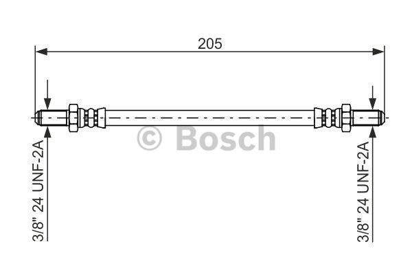 Bremsschlauch Bosch 1 987 476 575