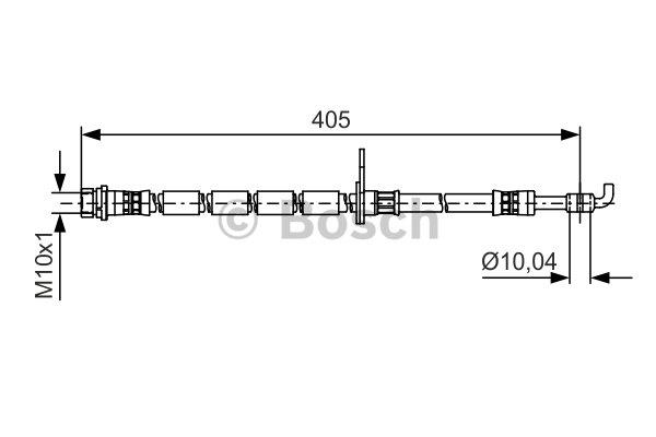 Brake Hose Bosch 1 987 481 523