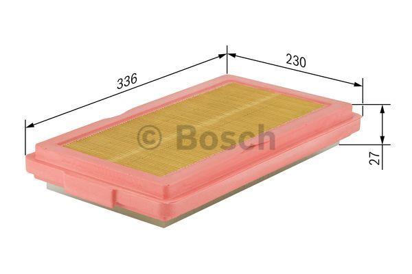 Bosch 1 457 432 202 Air filter 1457432202: Buy near me in Poland at 2407.PL - Good price!