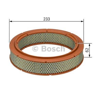 Bosch 0 986 626 855 Воздушный фильтр 0986626855: Купить в Польше - Отличная цена на 2407.PL!