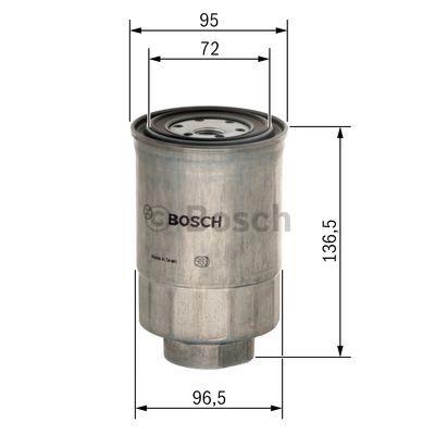 Bosch 1 457 434 302 Filtr paliwa 1457434302: Dobra cena w Polsce na 2407.PL - Kup Teraz!