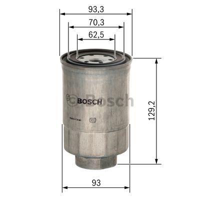 Filtr paliwa Bosch 1 457 434 438
