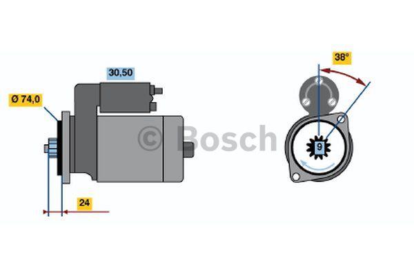 Купить Bosch 0 986 013 571 по низкой цене в Польше!