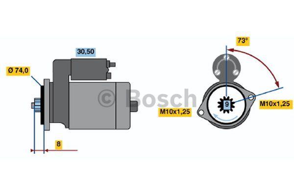 Купить Bosch 0 986 015 001 по низкой цене в Польше!