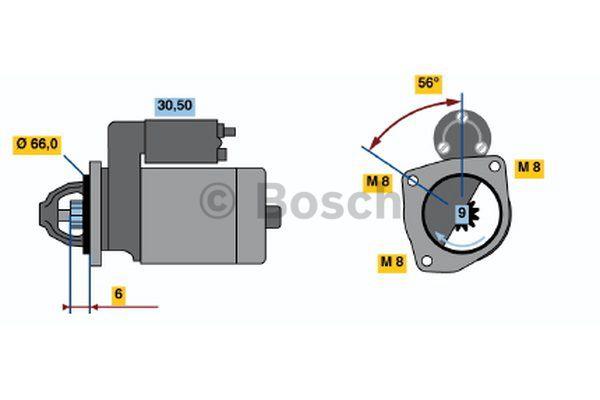 Купить Bosch 0 986 017 361 по низкой цене в Польше!