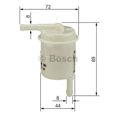 Bosch 0 986 450 009 Топливный фильтр 0986450009: Отличная цена - Купить в Польше на 2407.PL!