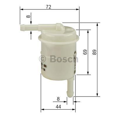 Bosch 0 986 450 016 Топливный фильтр 0986450016: Отличная цена - Купить в Польше на 2407.PL!