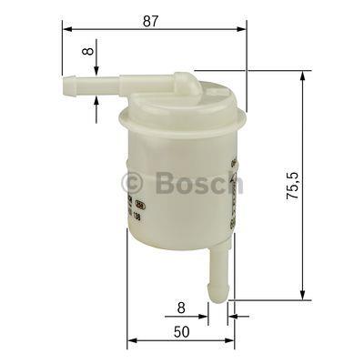 Bosch 0 986 450 030 Топливный фильтр 0986450030: Отличная цена - Купить в Польше на 2407.PL!