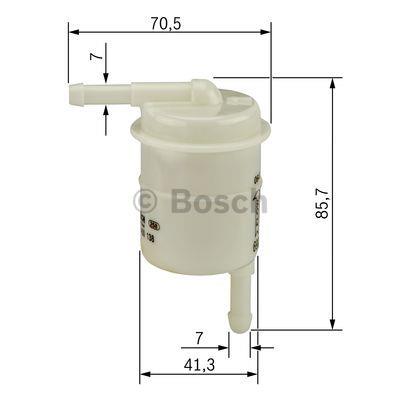 Bosch 0 986 450 138 Топливный фильтр 0986450138: Отличная цена - Купить в Польше на 2407.PL!