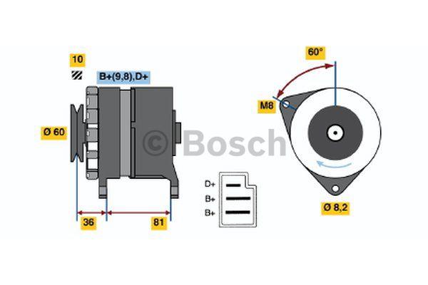Купить Bosch 0 986 031 380 по низкой цене в Польше!