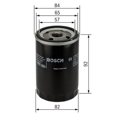 Bosch 0 986 452 027 Oil Filter 0986452027: Buy near me in Poland at 2407.PL - Good price!