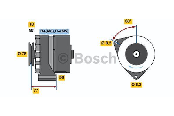 Купить Bosch 0 986 035 820 по низкой цене в Польше!