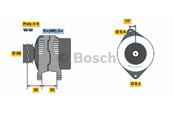 Купить Bosch 0 986 039 170 по низкой цене в Польше!