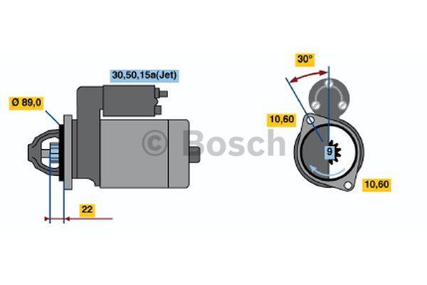 Купити Bosch 0 001 108 091 за низькою ціною в Польщі!