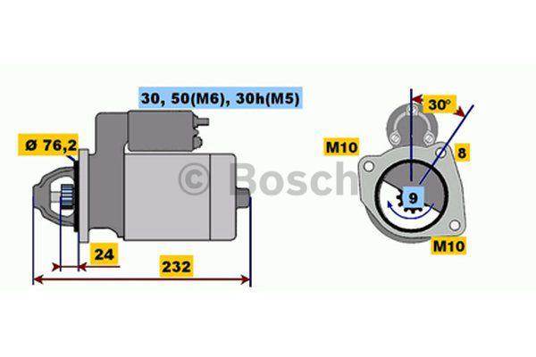 Купити Bosch 0 001 108 190 за низькою ціною в Польщі!