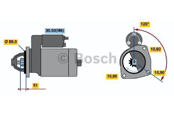 Bosch 0 001 231 032 Rozrusznik 0001231032: Dobra cena w Polsce na 2407.PL - Kup Teraz!