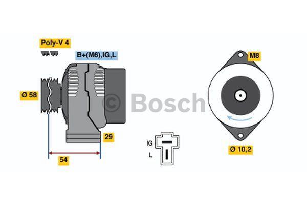 Купити Bosch 0 986 045 461 за низькою ціною в Польщі!