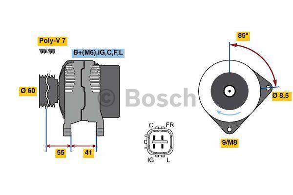 Купить Bosch 0 986 080 730 по низкой цене в Польше!
