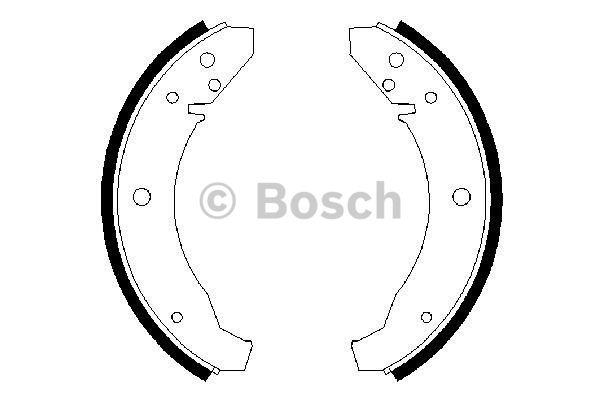 Bosch Szczęki hamulcowe, zestaw – cena 88 PLN