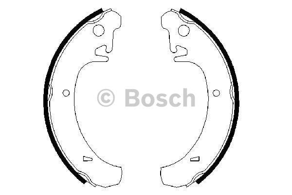 Bosch Szczęki hamulcowe, zestaw – cena 85 PLN