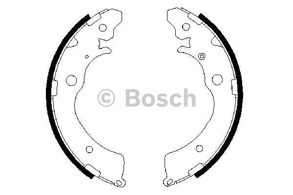 Bosch Szczęki hamulcowe, zestaw – cena 100 PLN