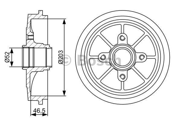 Купити Bosch 0 986 477 126 за низькою ціною в Польщі!