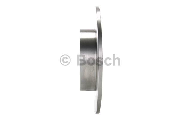 Bosch Unventilated front brake disc – price 79 PLN