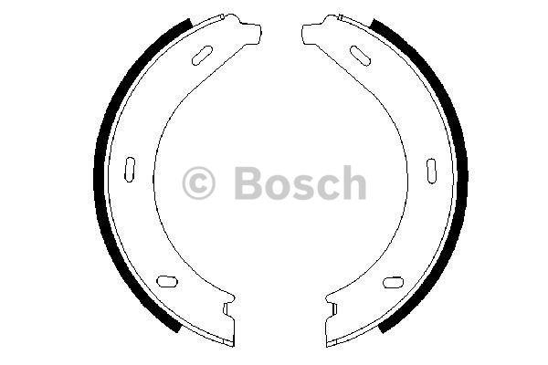 Bosch Колодки гальмівні стояночного гальма – ціна 94 PLN